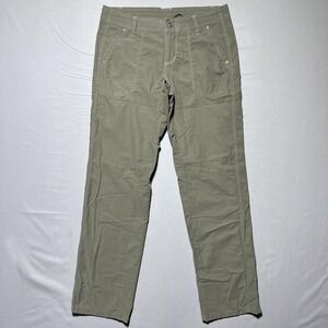 KUHL Kendra Lightweight Hiking Pants Womens 6 Regular Olive Green‎ Straight Leg